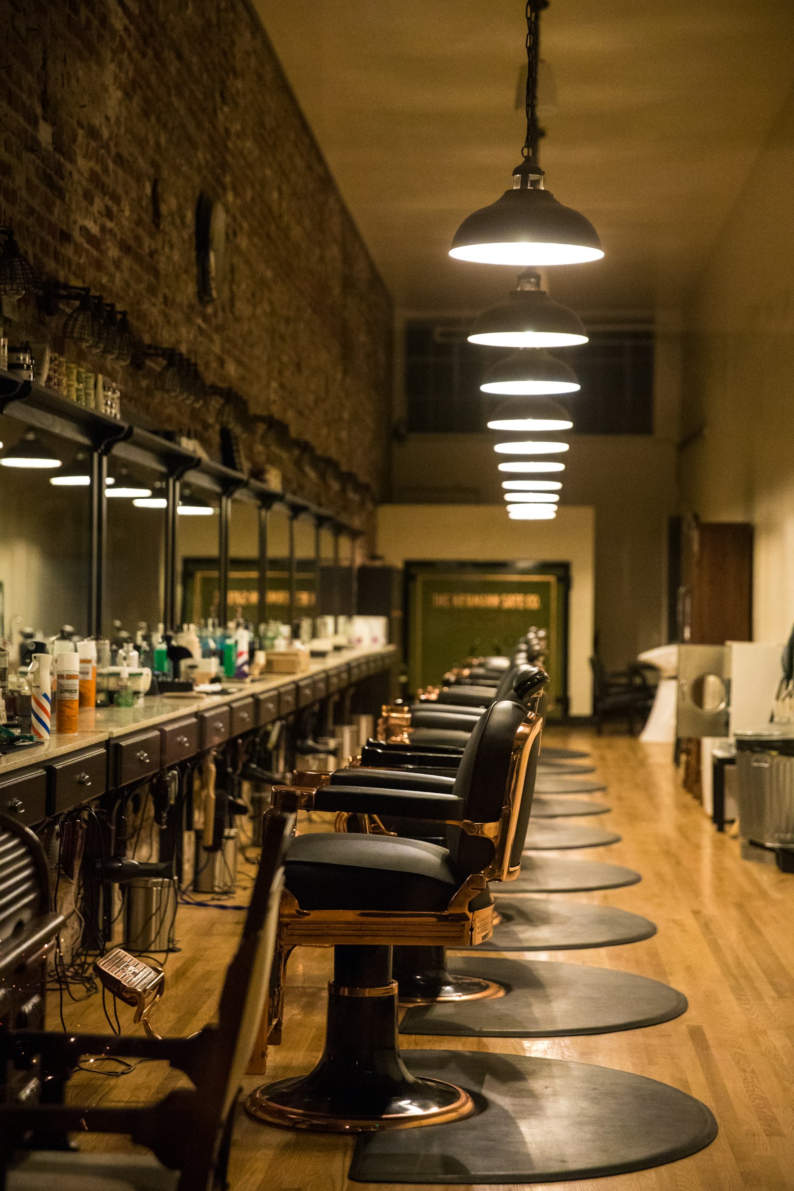 Interior de una peluquería